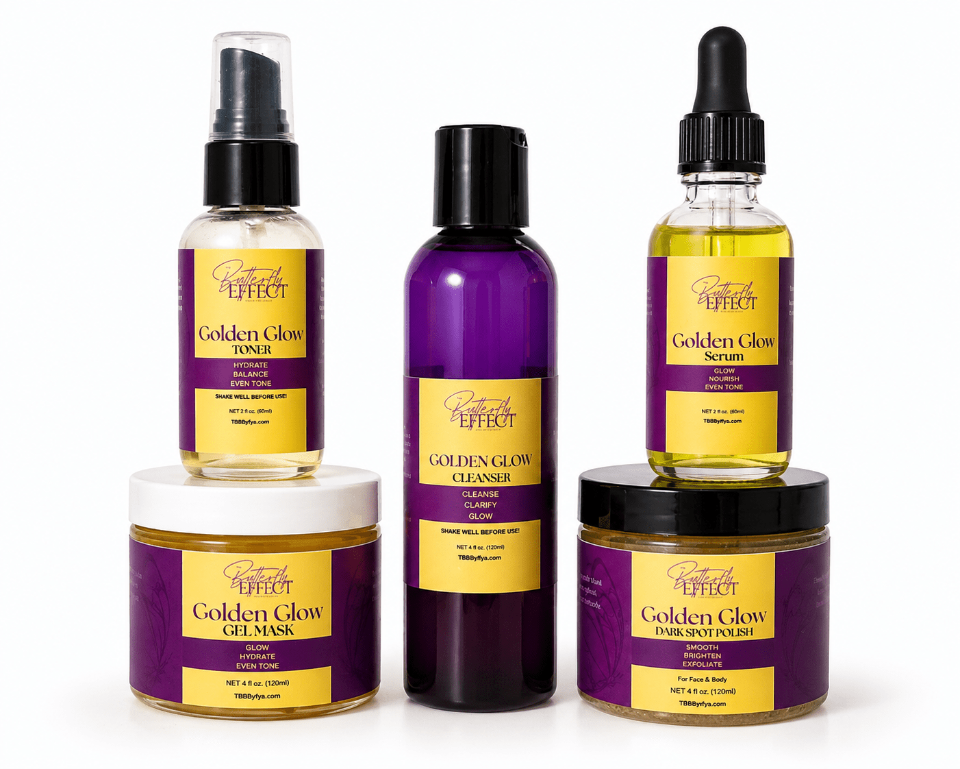 GOLDEN GLOW BUNDLE - The Butterfly Effect