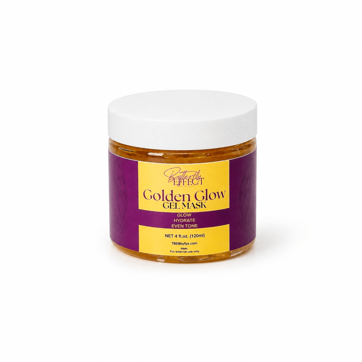 GOLDEN GLOW GEL MASK | THE BUTTERFLY EFFECT