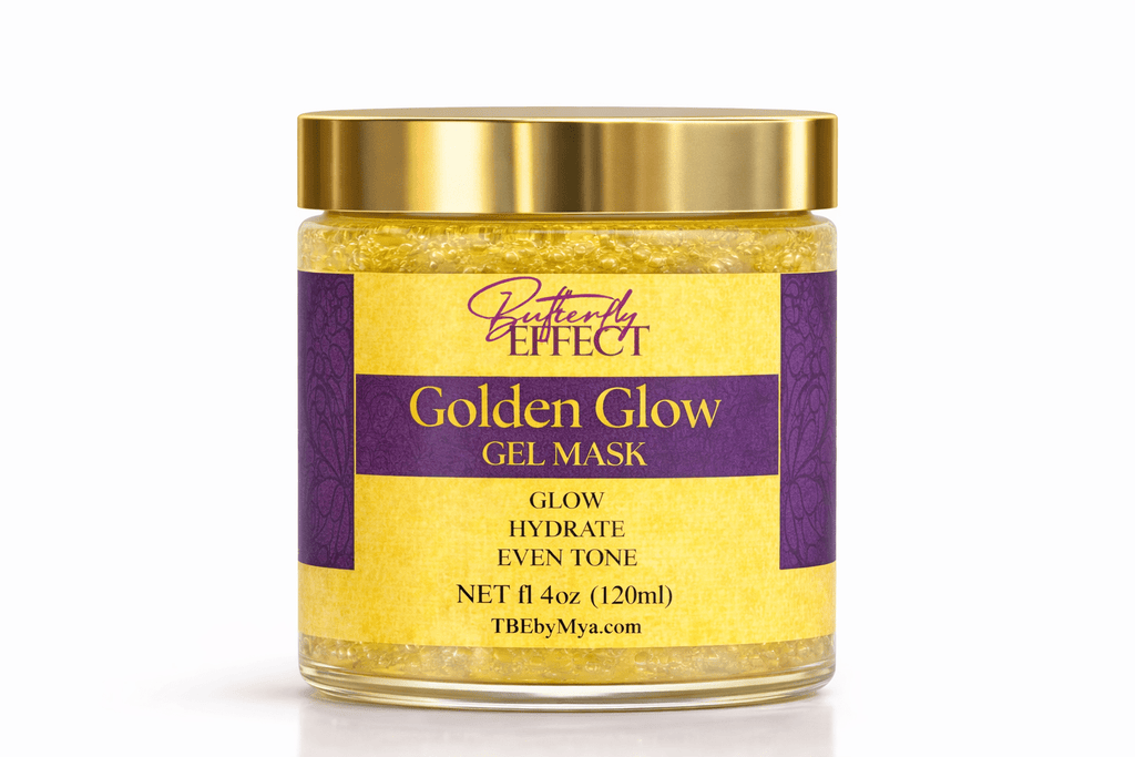 GOLDEN GLOW GEL MASK - The Butterfly Effect