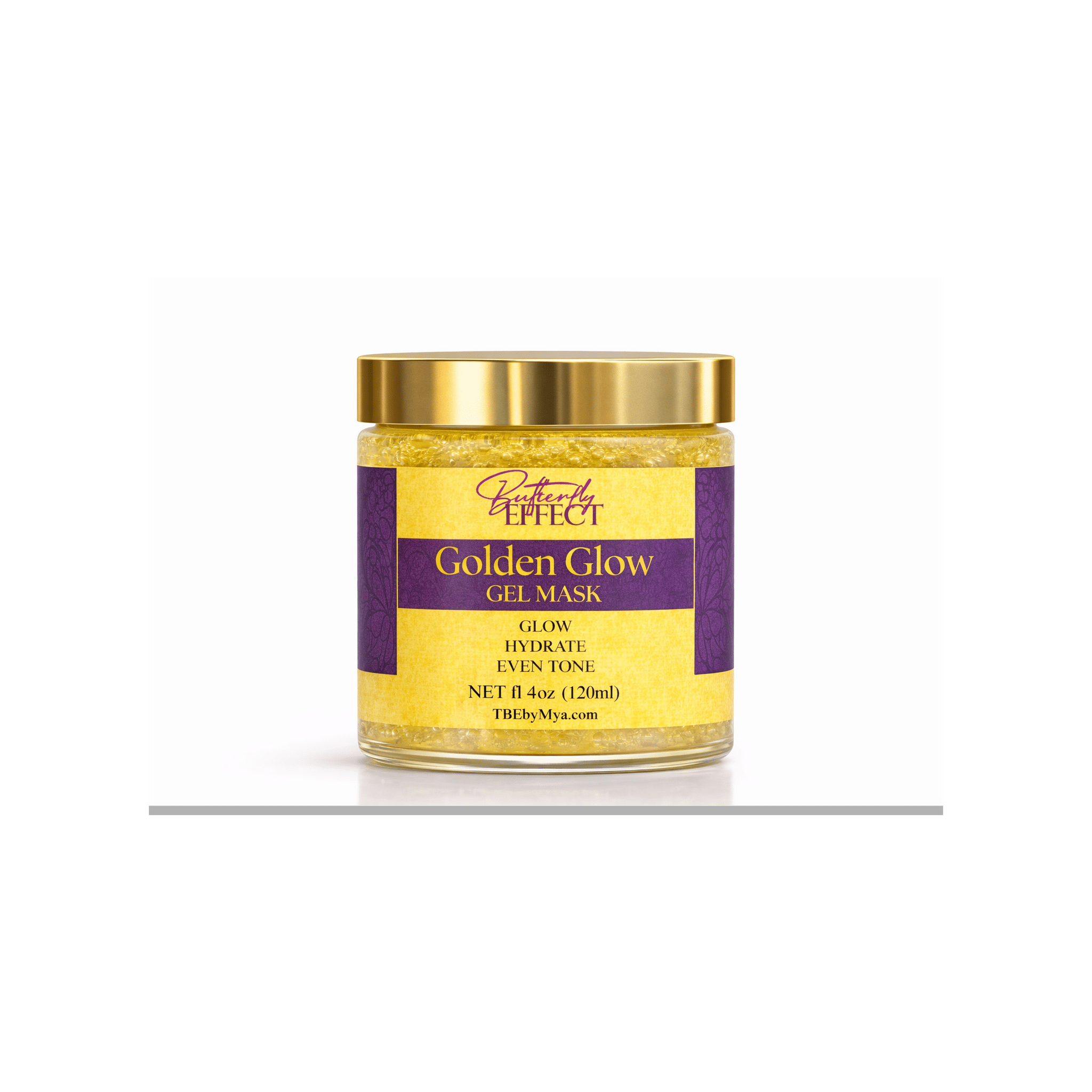 GOLDEN GLOW GEL MASK - The Butterfly Effect