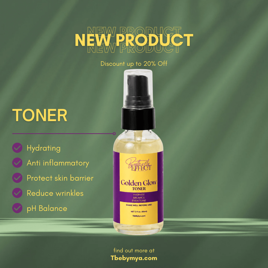 GOLDEN GLOW MIST TONER - The Butterfly Effect